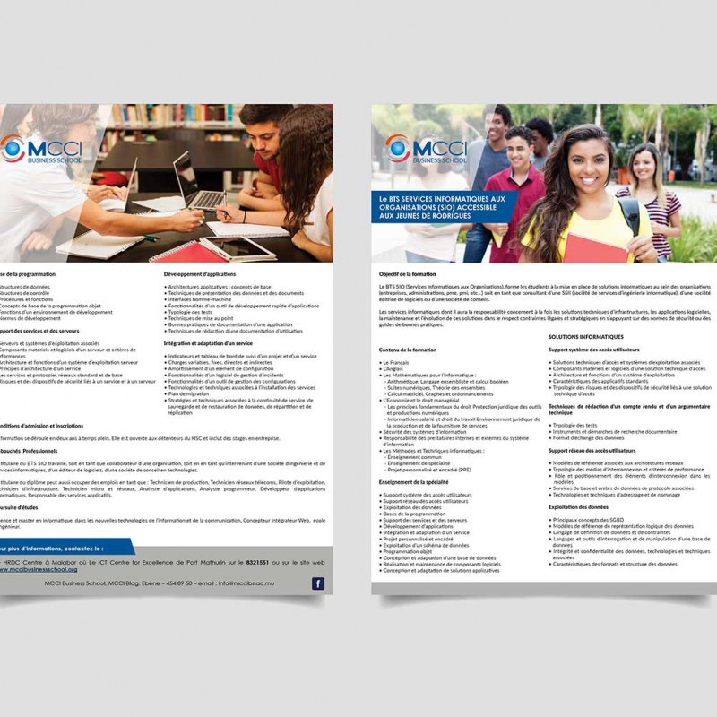 MCCI Business School Rodrigue